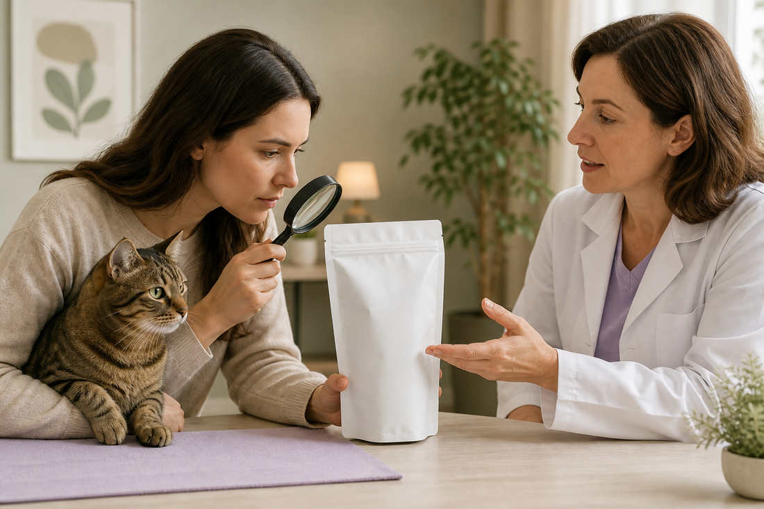 Editorial image for How to Read a Feline Microbiome Supplement Label (Ingredient Classes Explained)