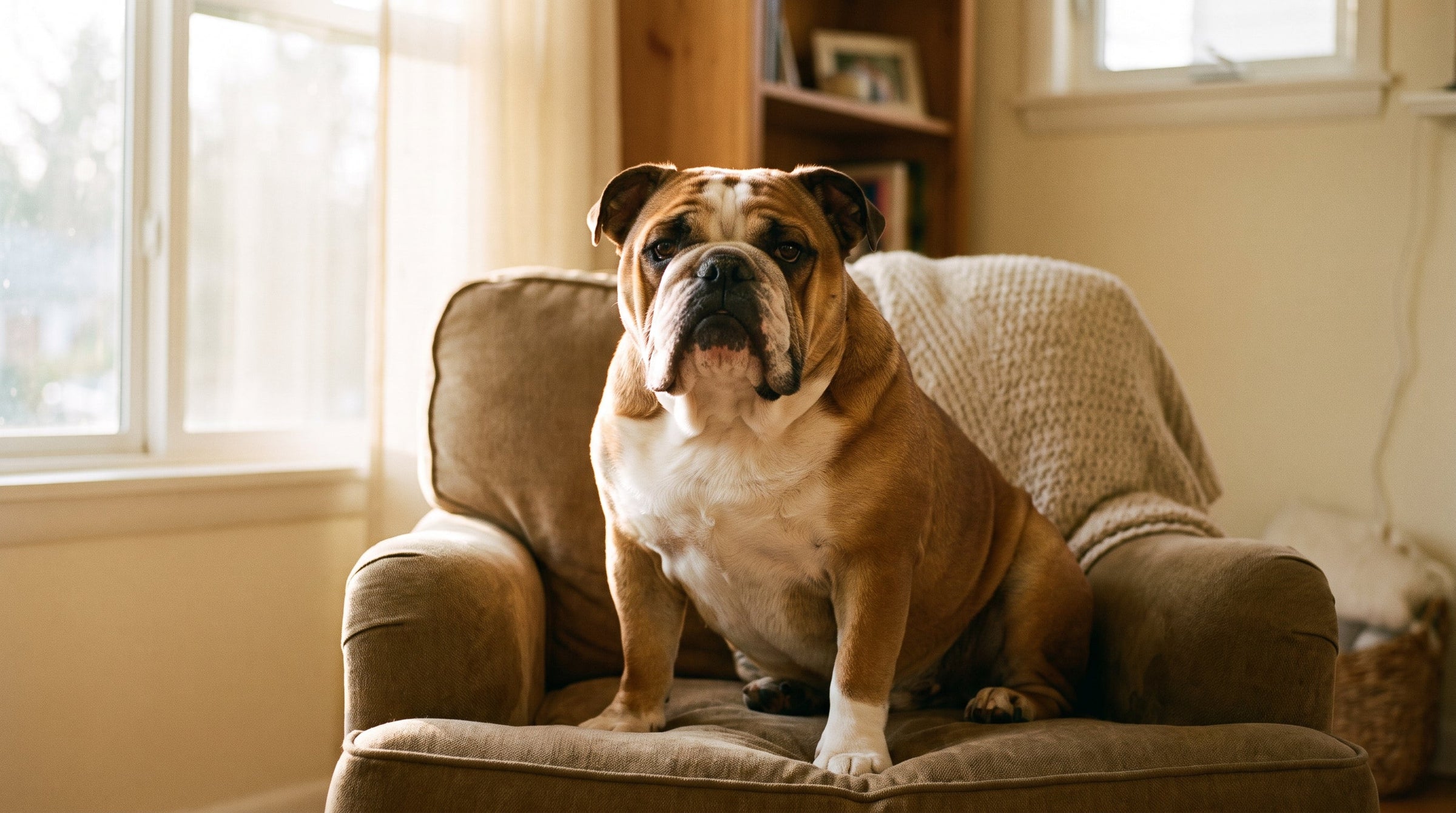 English Bulldog portrait