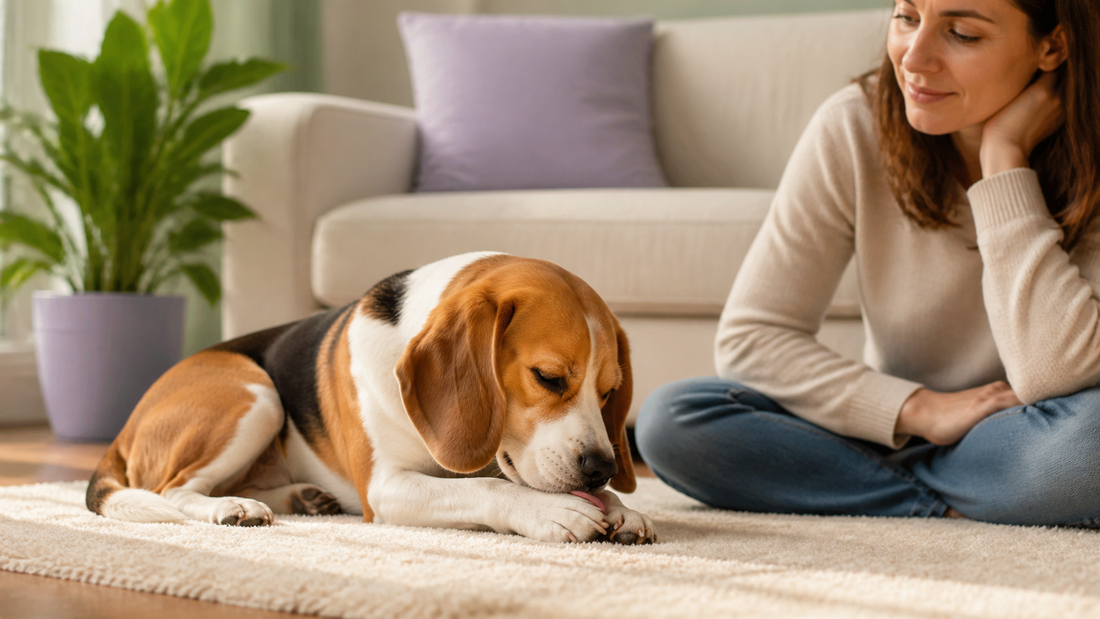 Editorial image for Why Do Dogs Lick Their Paws? An In-Depth Look at a Common Canine Behavior