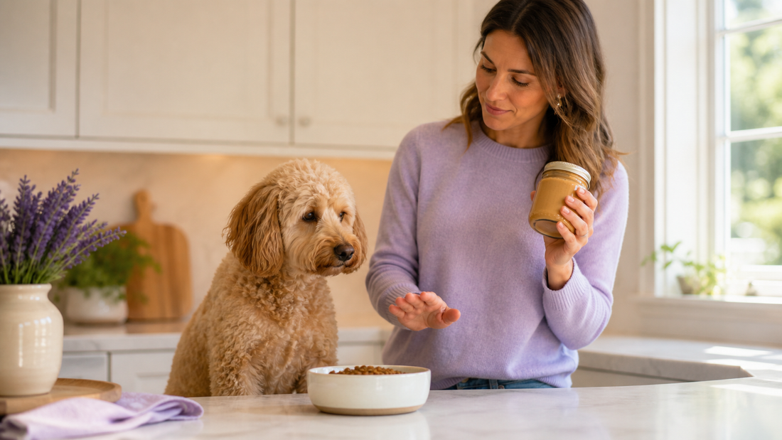Editorial image for Can Dogs Eat Peanut Butter?
