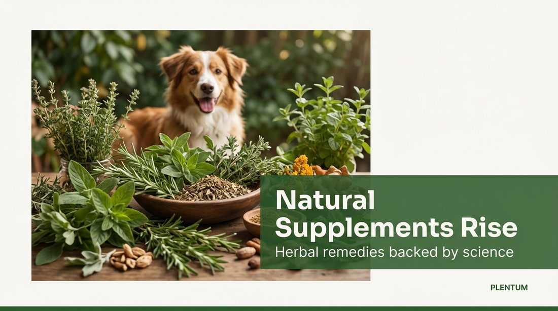 The Rise of Natural Dog Supplements: Herbal Remedies Backed by Veterinary Research