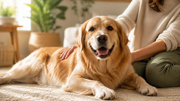 Dog with itchy skin, illustrating probiotics for dogs with skin allergies