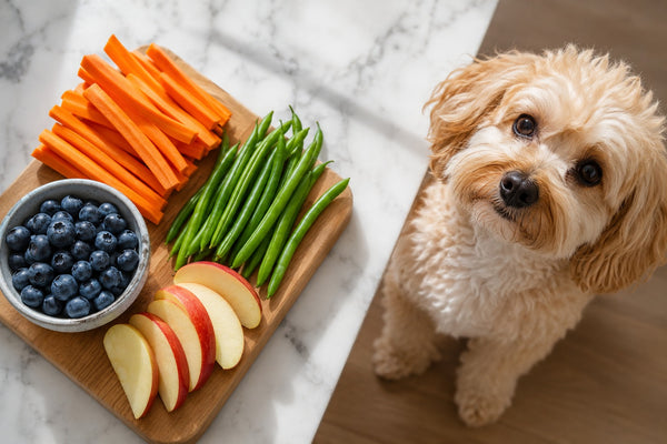 Healthy low-calorie dog treat options