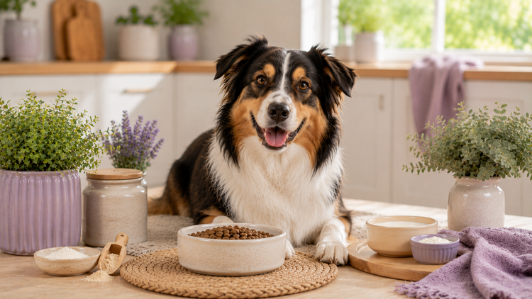 Postbiotic Benefits for Dogs: Gut, Skin & Immune Support featured image with dog feeding routine