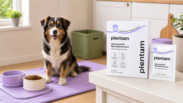 Plentum blog hero for What Is the Best Probiotic for Dogs in 2026? A Vet-Backed Guide | Plentum