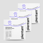 Plentum Advanced K9 Microbiome Care probiotic powder supplement for dogs above 50lbs